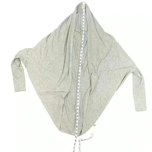 White Crow The Soft Spun Cocoon Cardigan Heather Grey Size XS - Picture 8 of 10